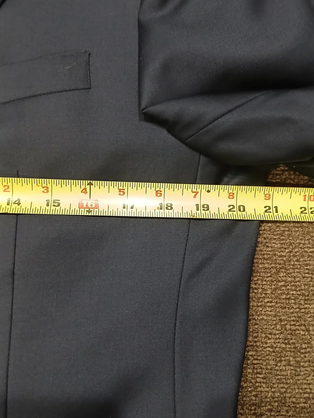 Vintage Ralph Lauren Navy Blazer with Gold Buttons
